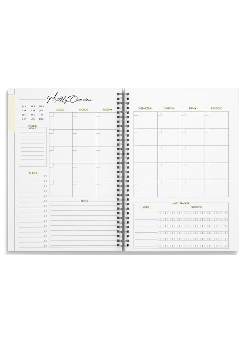 Heya Tria The Master Plan - the yearly planner Pink with free gift - Image 2