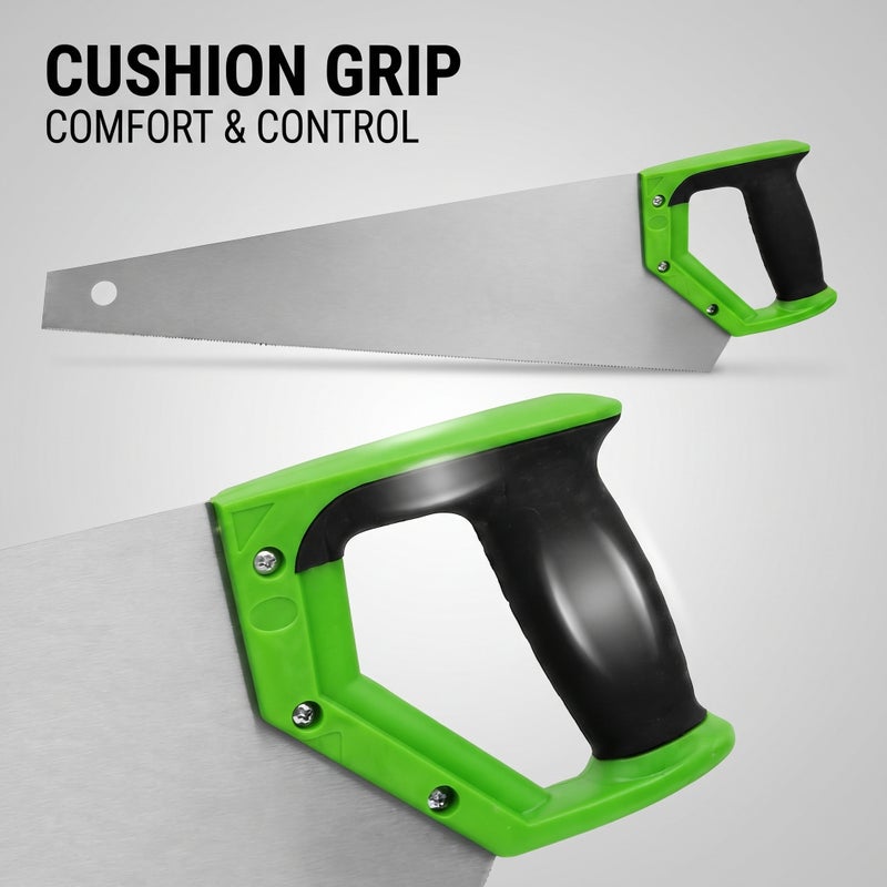 Wulf 20 Inch Hand Saw 500mm Heavy Duty Wood Cutting Saw with Precision Sharp Teeth Ergonomic Anti Slip Handle for Carpentry Construction DIY and Woodworking - Image 5