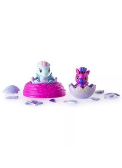 هاتشيمالز مجموعة لعب Hatchimals Colleggtibles مع عش (قد يختلف المحتوى حسب العبوة)  - Image 2