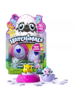 هاتشيمالز مجموعة لعب Hatchimals Colleggtibles مع عش (قد يختلف المحتوى حسب العبوة)  - Image 1
