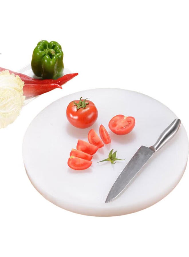 All-round Quanshi 43Cm*2 Round Pe Cutting Board, Chopping Block, Meat Block, Vegetable Block, Plastic Cutting Board, Chopping Block, Plastic Platter - Image 1