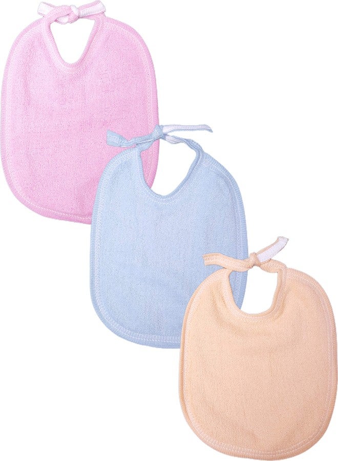 BTfash Waterproof Babies Towel Bib For Feeding | Crumb Catcher, Durable | Soft & Absorbent Fast-Dry Cotton | Washable & Reusable Meal Time | Aprons for Infants & Toddlers | Gentle on Skin (Towel_PO3) - Image 2