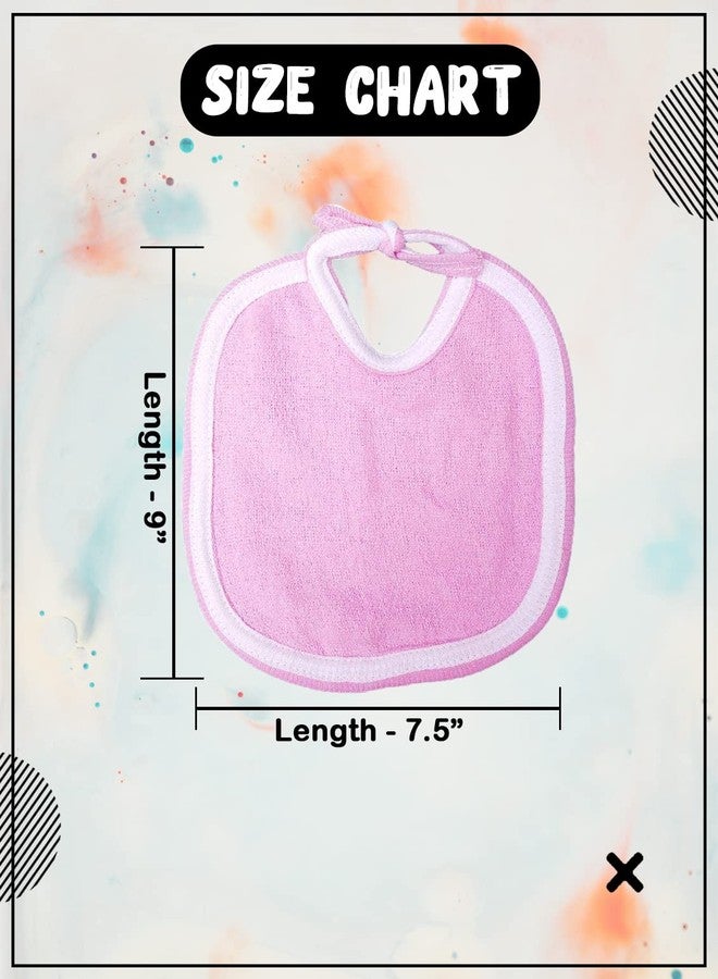 BTfash Waterproof Babies Towel Bib For Feeding | Crumb Catcher, Durable | Soft & Absorbent Fast-Dry Cotton | Washable & Reusable Meal Time | Aprons for Infants & Toddlers | Gentle on Skin (Towel_PO3) - Image 4
