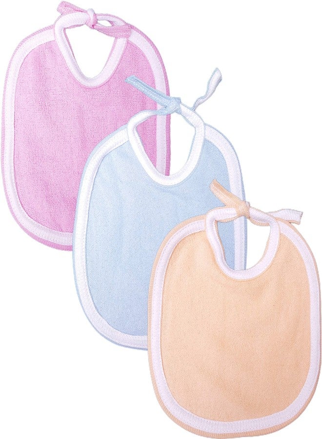 BTfash Waterproof Babies Towel Bib For Feeding | Crumb Catcher, Durable | Soft & Absorbent Fast-Dry Cotton | Washable & Reusable Meal Time | Aprons for Infants & Toddlers | Gentle on Skin (Towel_PO3) - Image 1