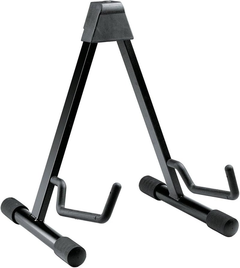 KM K&M A-Frame Acoustic Guitar Stand - Compact and Sturdy Design - Image 1