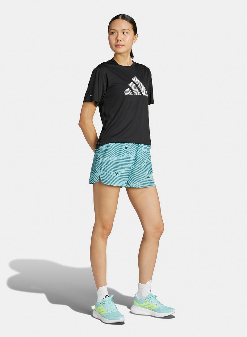 Adidas Adi365 Running Essentials Brand Love Shorts - Image 4