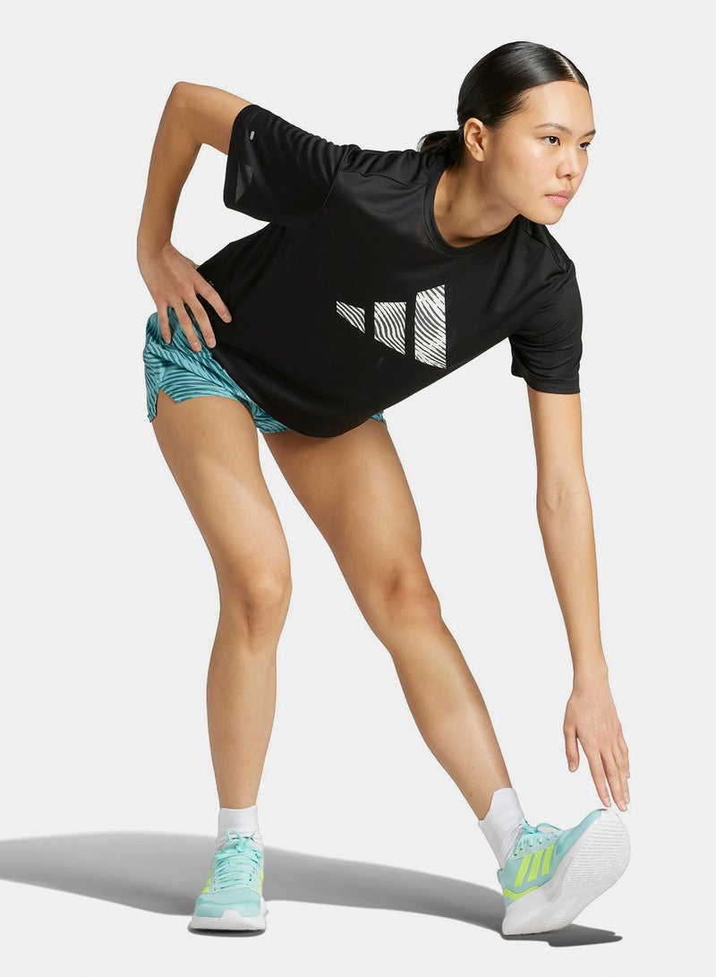 Adidas Adi365 Running Essentials Brand Love Shorts - Image 3