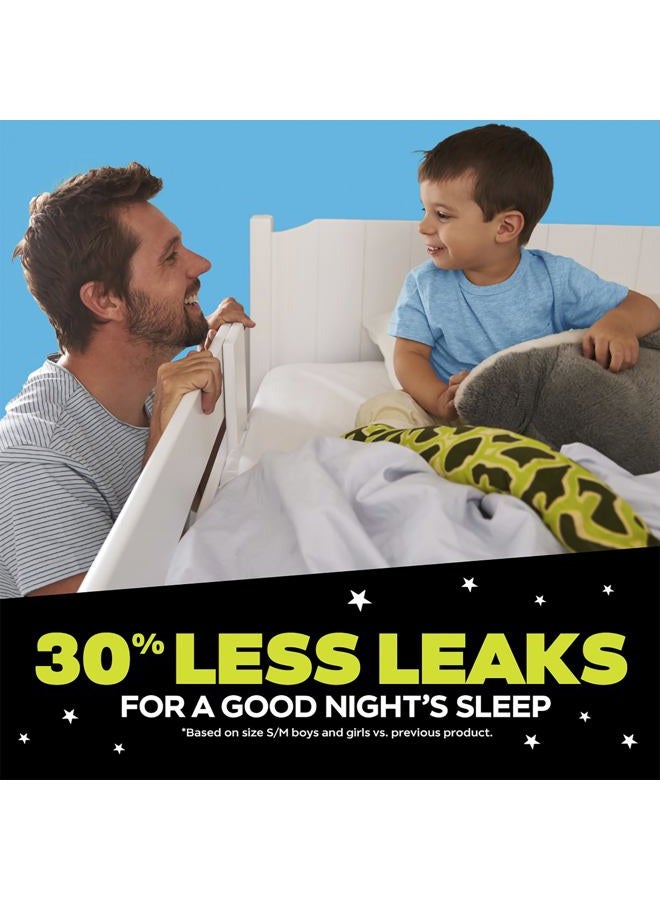 Pampers سراويل نوم للأطفال، حجم L (64-95+ رطل)، 11 قطعة، حماية ليلية، فائقة الامتصاص، مضادة للحساسية - Image 3