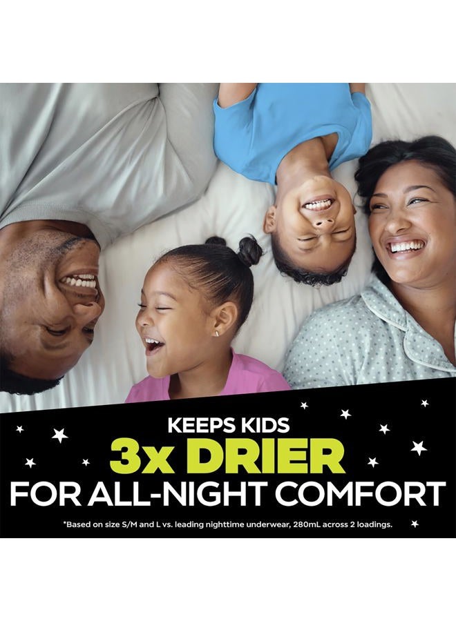 Pampers سراويل نوم للأطفال، حجم L (64-95+ رطل)، 11 قطعة، حماية ليلية، فائقة الامتصاص، مضادة للحساسية - Image 5