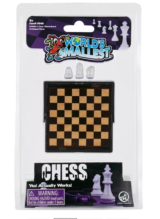 World's Smallest - Magnetic Chess Board Game - Image 3