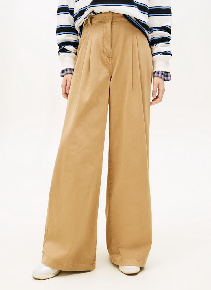 TOMMY JEANS Casual Wide Leg Chinos - Image 1