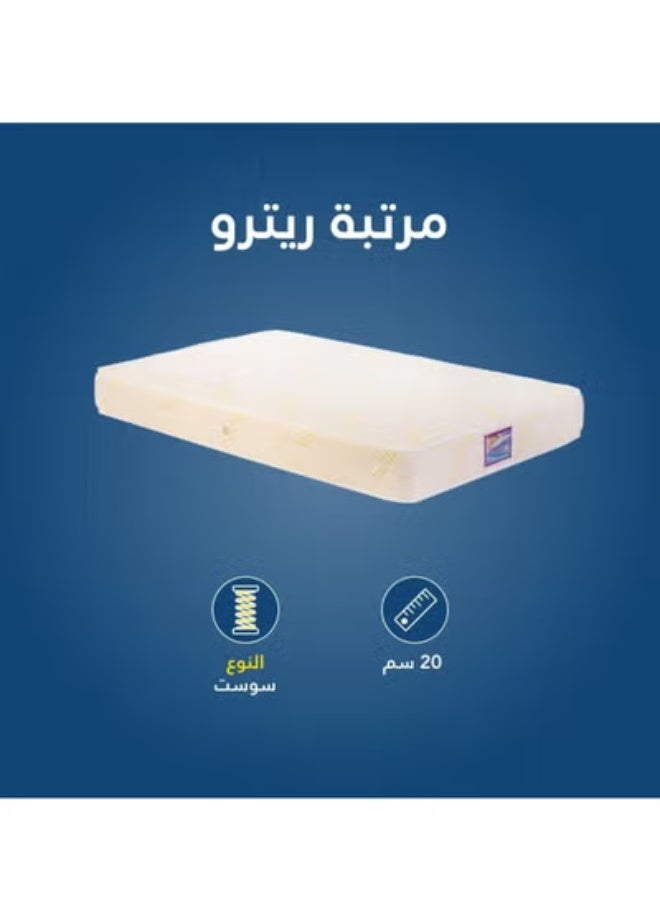 [Retro Comfort Mattress] - Luxurious & Supportive Bed Solution - Premium Design for Daily Rest & Relaxation - Image 3
