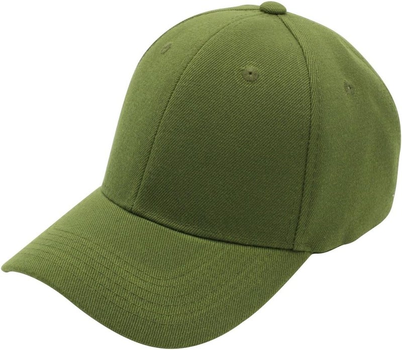 Top Level Baseball Cap Men Women - Classic Adjustable Plain Hat - Image 1