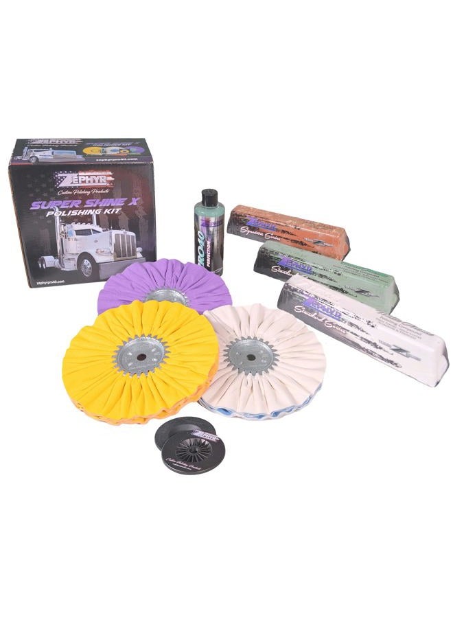 ZEPHYR Super Shine X Polishing Kit - Image 1
