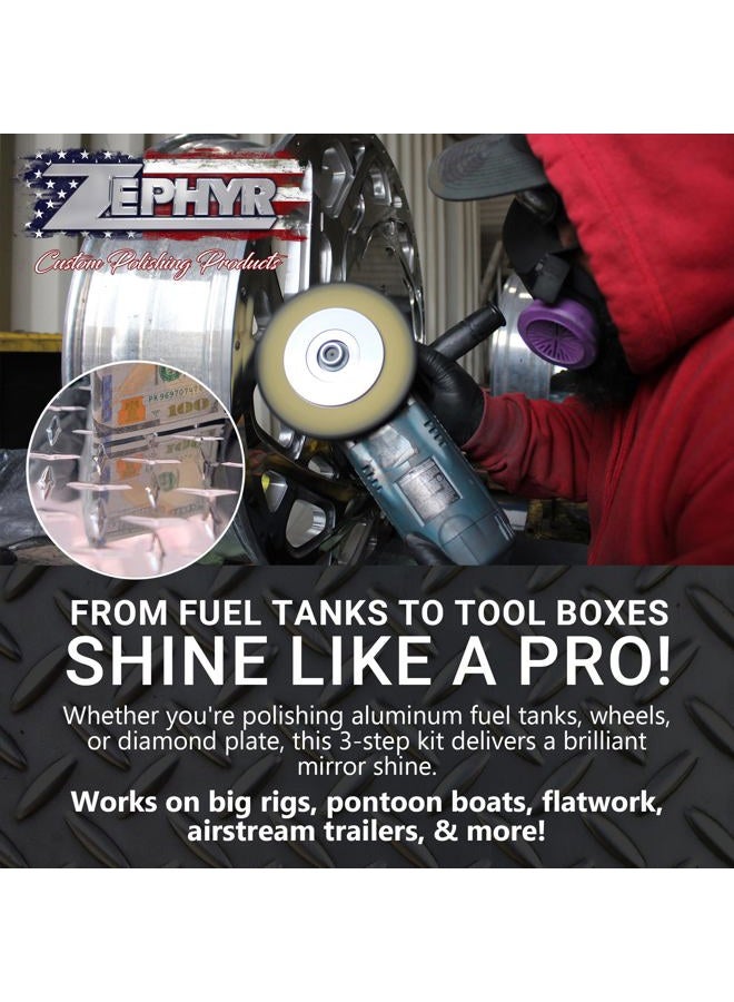 ZEPHYR Super Shine X Polishing Kit - Image 3
