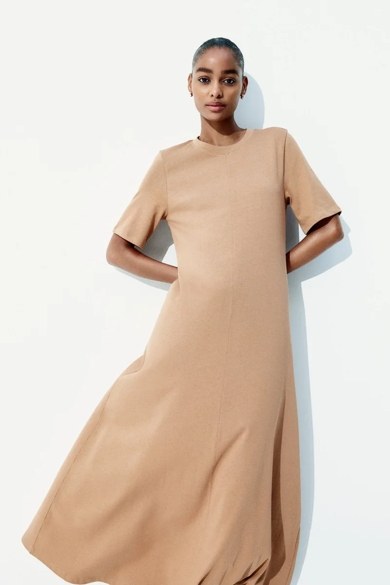 اتش اند ام فستان بقصّة تي-شيرت واسع