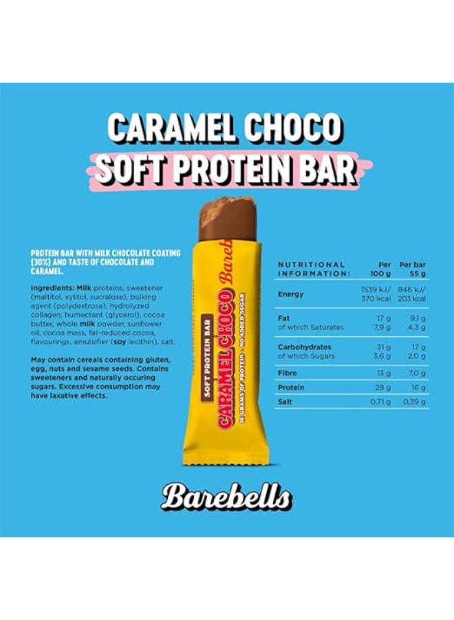 Barebells Bars Soft Caramel Choco ( 55g x 12 ) - Image 2