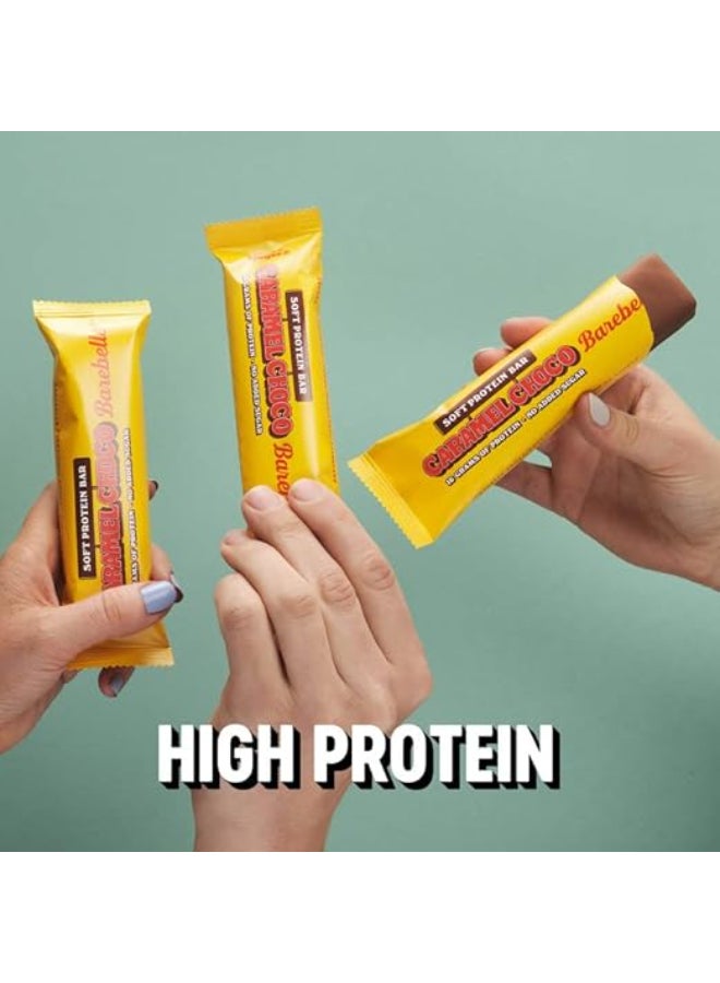 Barebells Bars Soft Caramel Choco ( 55g x 12 ) - Image 4