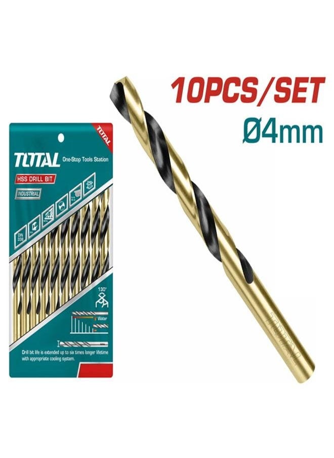 TOTAL Total  Drill Bit Din  4Mm Tac100403 