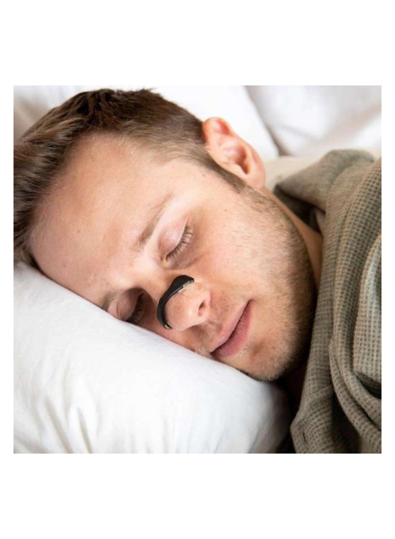 Zikra 30 Count Breathing Nasal, Strip Starter Kit, Boost Oxygen, Reduce Snoring, Improve Sleep Quality, Sweat Resistant, Skin Safe Nasal Strips, Extra Strength Snoring Solution (Black Round) - Image 2