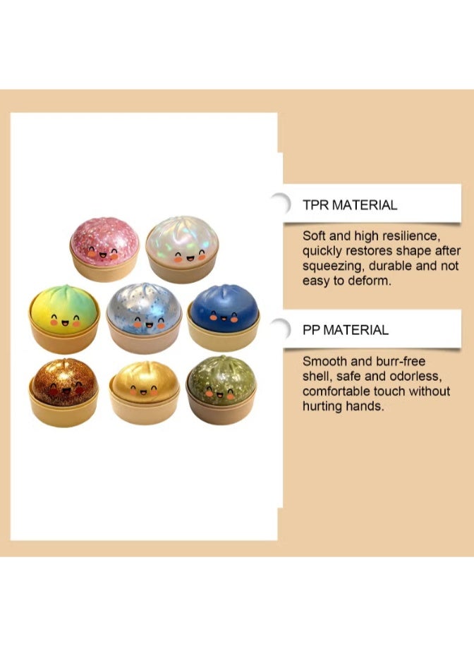 Surprise Blind Box – Mini Cute Glitter Round Bun Toy – Random Colour – 1 piece (1-piece pack) - Image 3