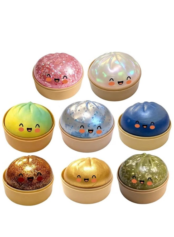 Surprise Blind Box – Mini Cute Glitter Round Bun Toy – Random Colour – 1 piece (1-piece pack) - Image 5