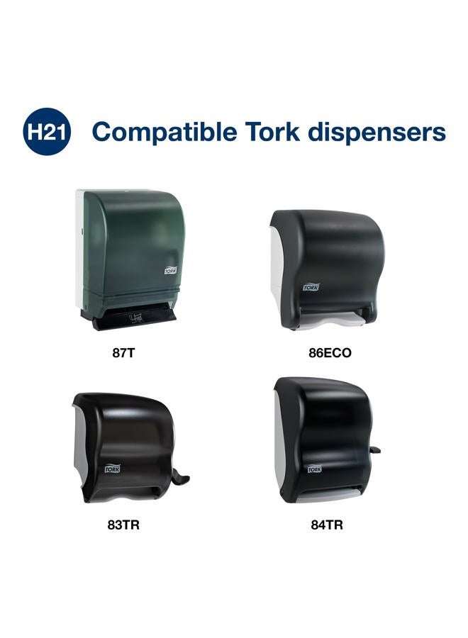 Tork لفافة مناديل ورقية صلبة عالمية RB8002، 1-طبقة، عرض 7.87 بوصة × طول 800 قدم، أبيض (علبة من 6 لفات، 800 لكل لفة، 4,800 قدم) - Image 3