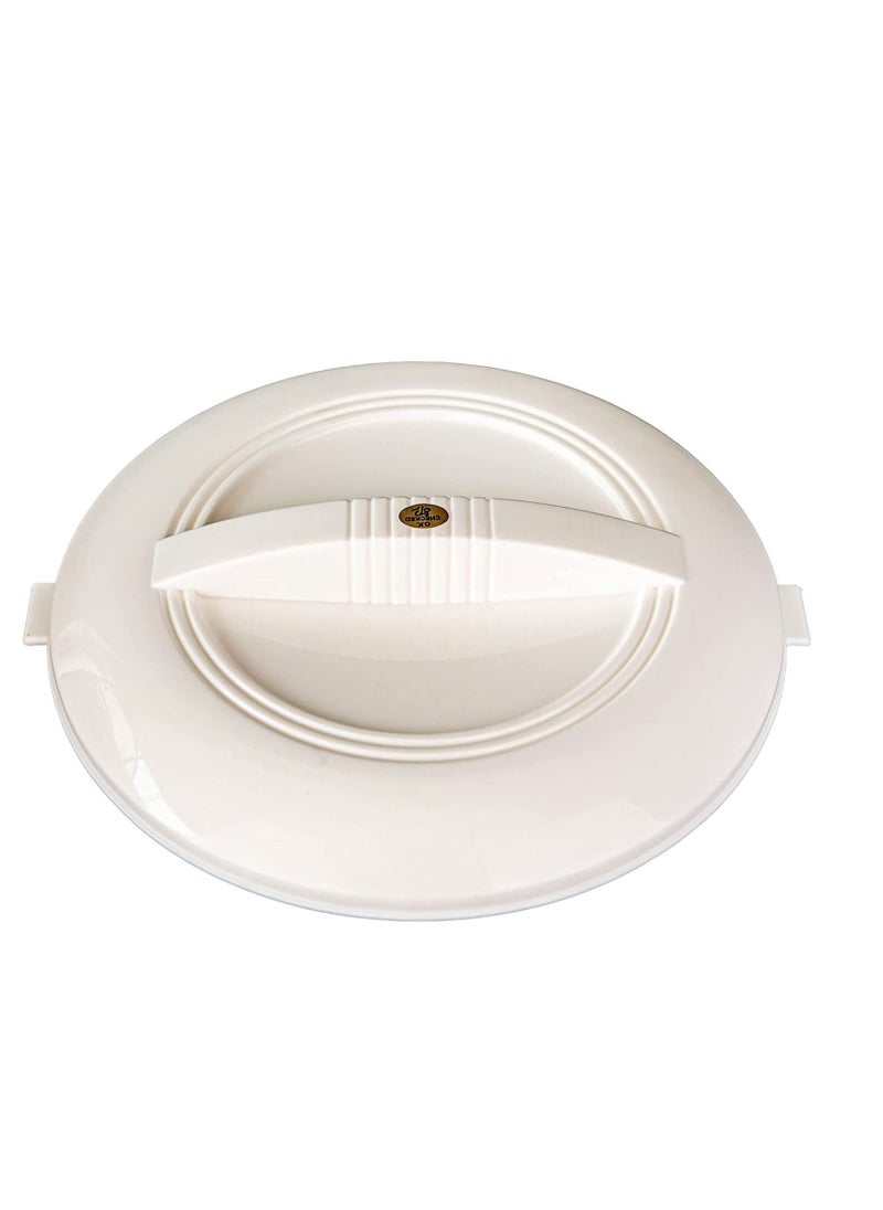 Cello - Cello 3Pcs Hotpot Casserole With Two Handles | Insulated Bowl Great Bowl For Holiday & Dinner | Keeps Food Hot & Fresh For Long Hours, White Sizes: 850+1500+2500Ml - Image 1