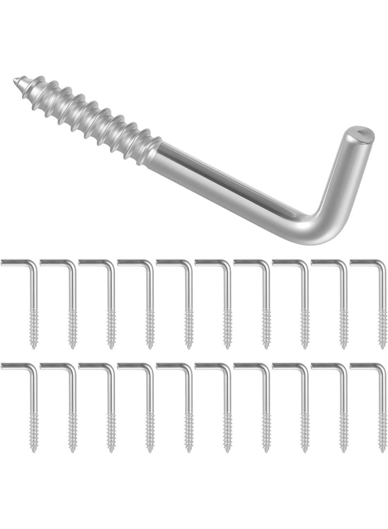 ستارك خطافات ستارك على شكل حرف L، 144 قطعة من خطافات التثبيت على الحائط بزاوية قائمة للتعليق - Image 1