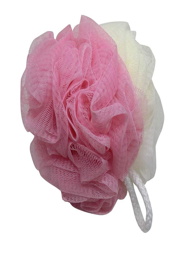 Krisah® Big Size Tri Layer Bath Loofah/Luffa/Lofah (50 Grams) (Pink) - Image 3