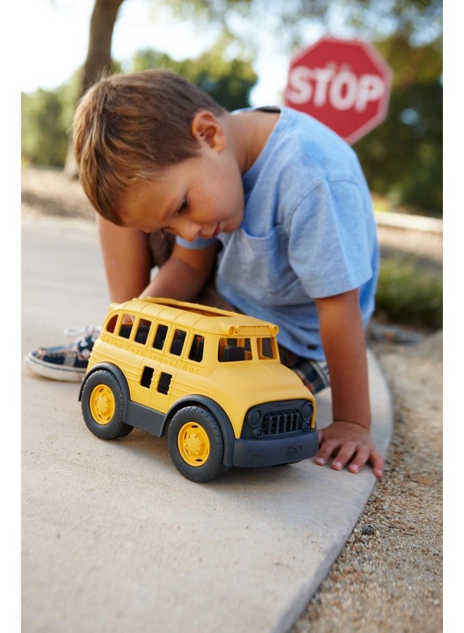 Green Toys School Bus Yellow, Standard - Image 4