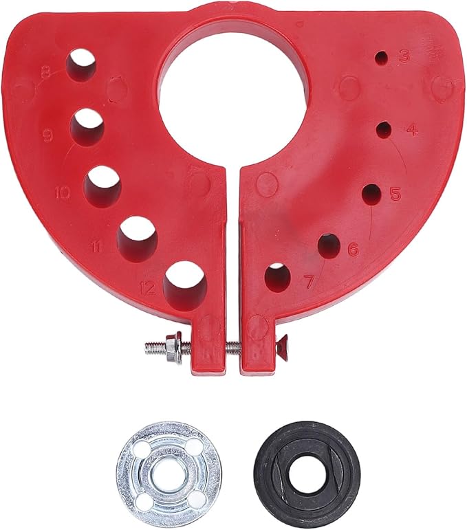 Angle Grinder Drill Bit Sharpener Attachment For 3 12mm Bits Red - Image 1