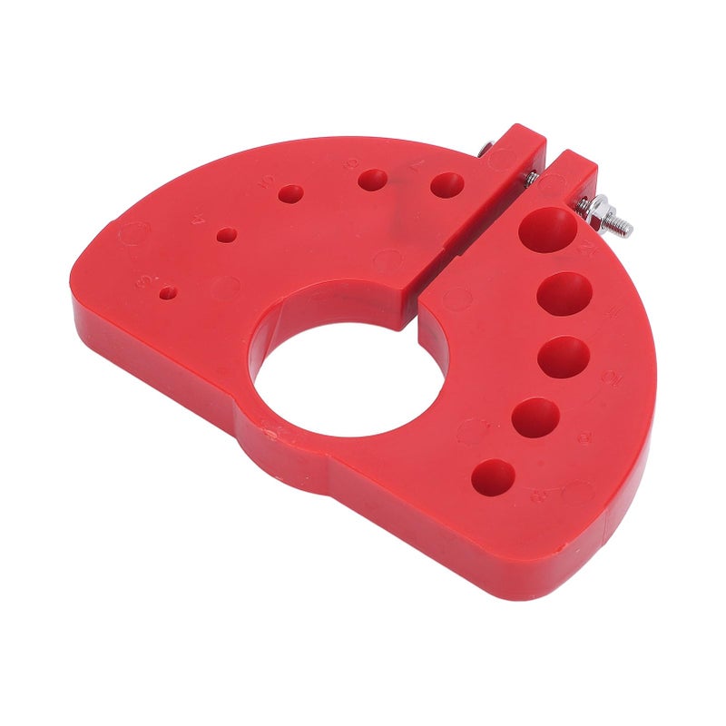 Angle Grinder Drill Bit Sharpener Attachment For 3 12mm Bits Red - Image 3