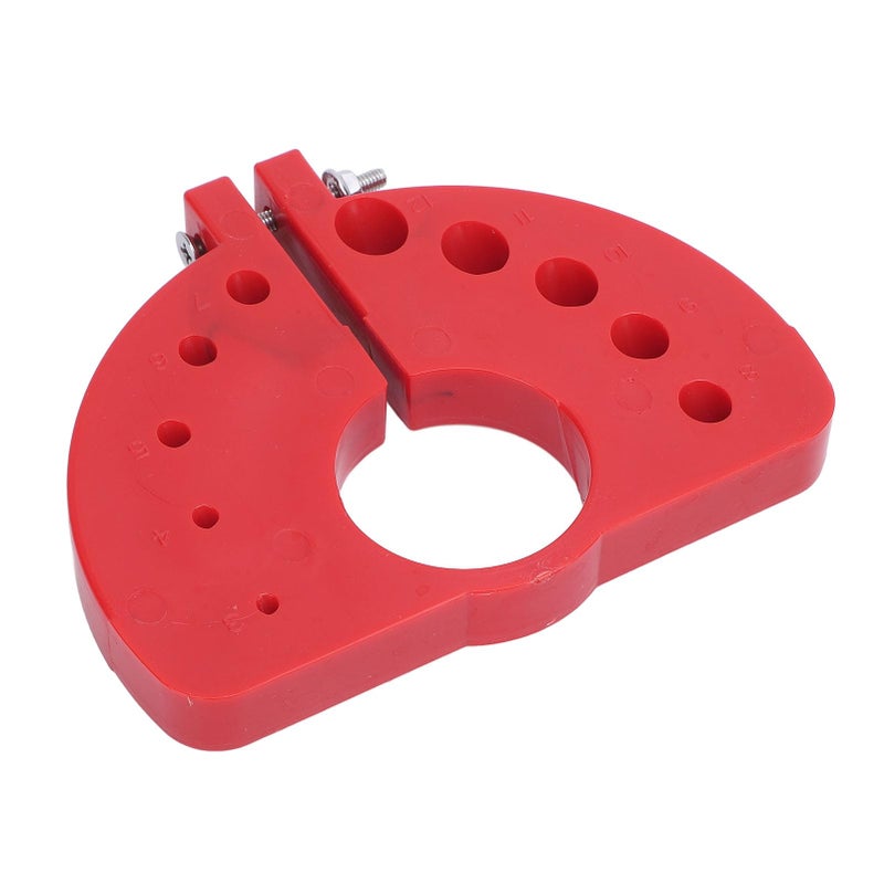 Angle Grinder Drill Bit Sharpener Attachment For 3 12mm Bits Red - Image 5