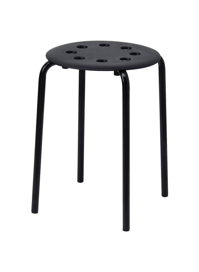 Zaboon Stool, black, 45 cm - Image 1