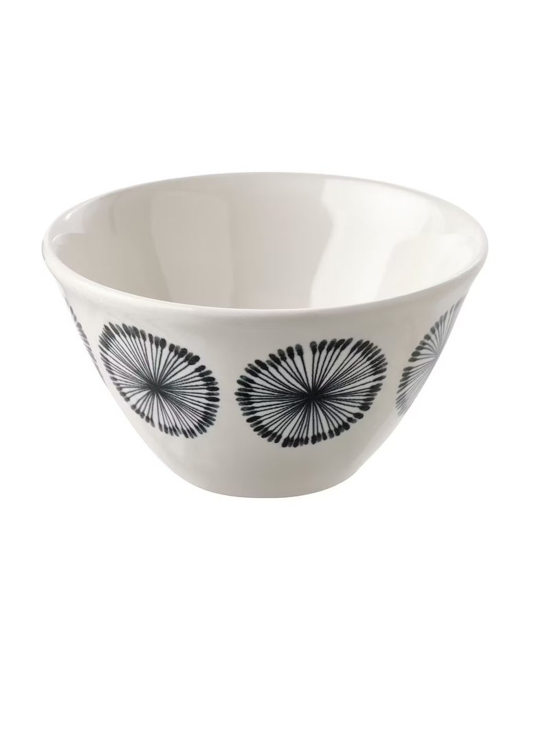 سلطانية، أبيض / منقوش 11 سم - Image 1