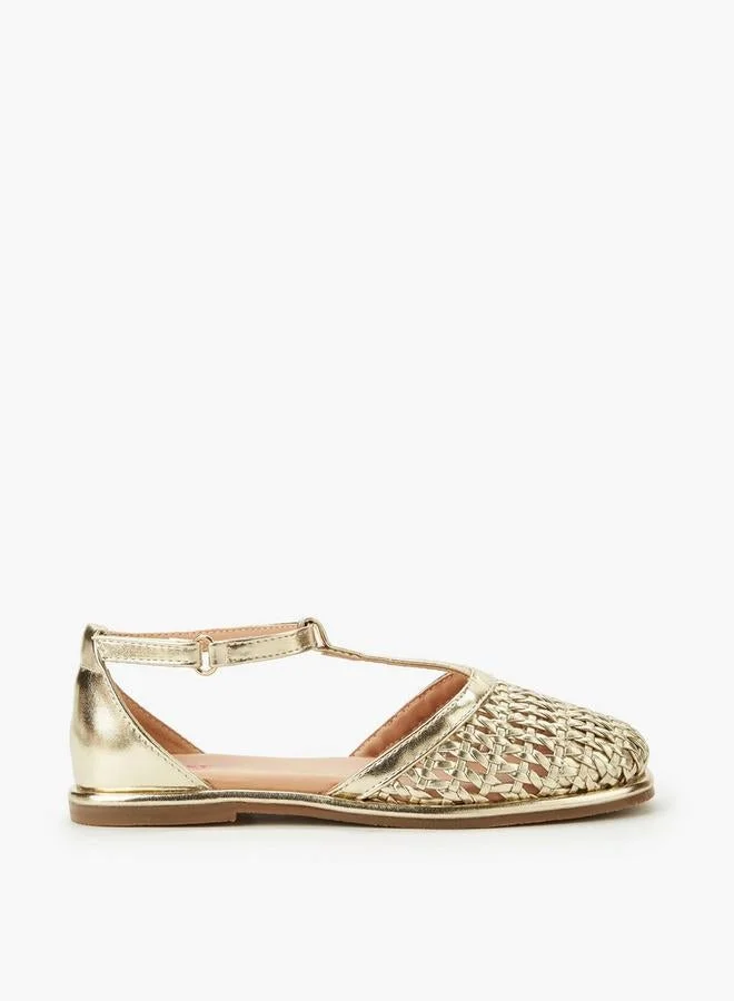 ليتل ميسي Girls Hook & Loop Shoes