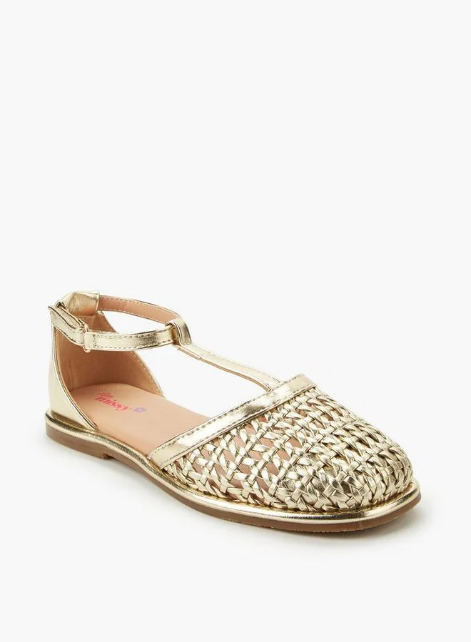 ليتل ميسي Girls Hook & Loop Shoes