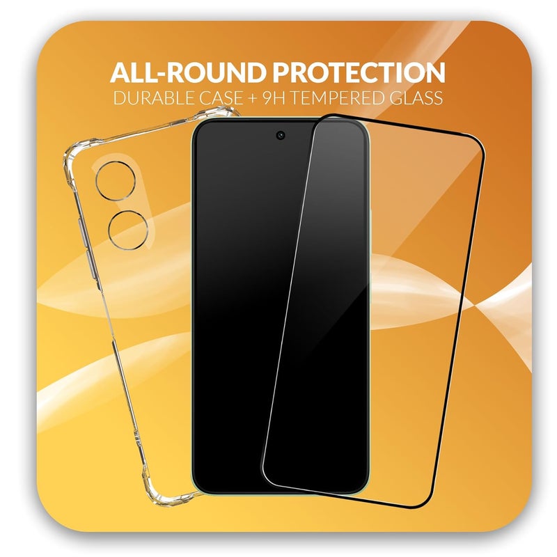 ShieldTech Back Cover Case + Screen Protector for POCO C71 4G | Camera Protection | Transparent Mobile Phone Back Case Cover for Poco C 71 / POCO C71 4G | TPU Transparent Mobile Phone Back Cover Case - Image 4