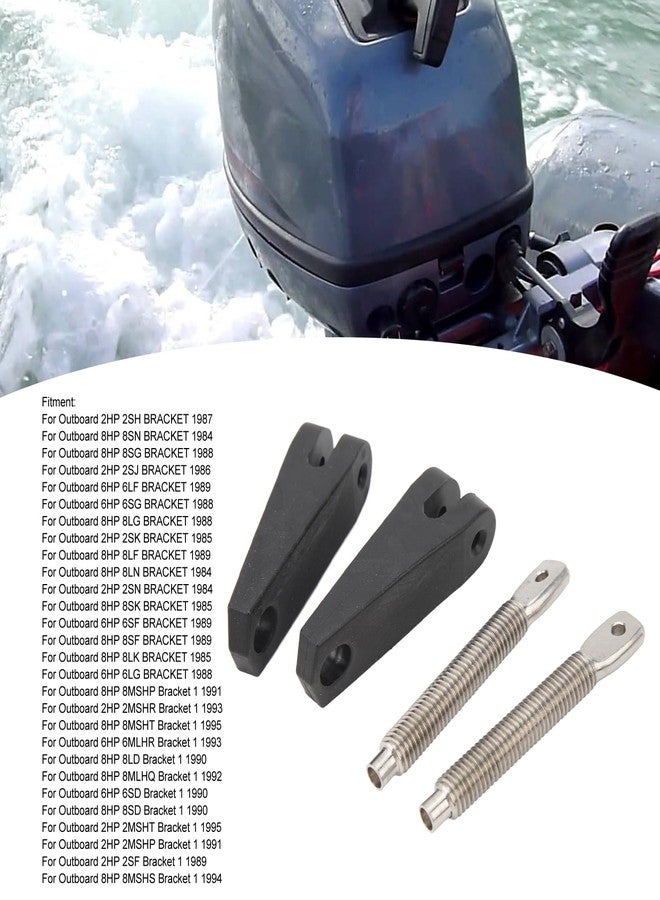 Acouto مجموعة مقبض برغي تثبيت محرك خارجي Acouto 6G1-4311600 6E0-43118-00-00 لحماية قفل قاعدة المحرك الخارجي لزوارق المحركات الخارجية 2SH 8SN BRACKET - Image 4