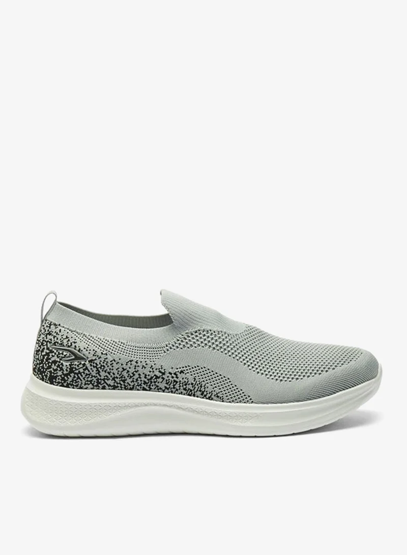 Dash Men Textured Slip-On Sports Shoes