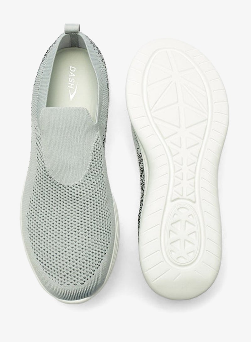 Dash Men Textured Slip-On Sports Shoes - Image 4