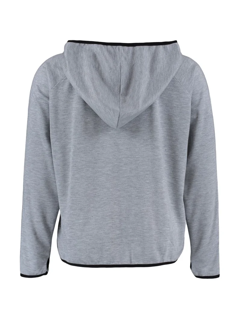 Trendyol Curve Hooded Detailed Sweatshirt