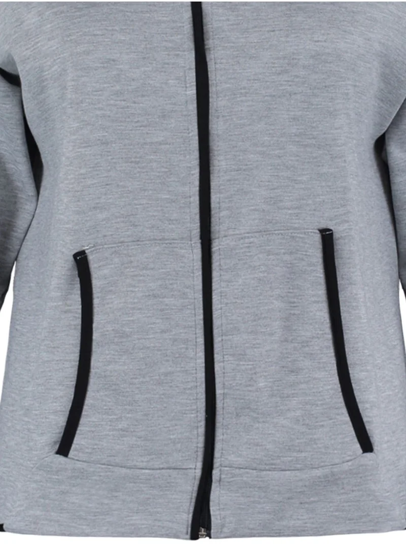Trendyol Curve Hooded Detailed Sweatshirt