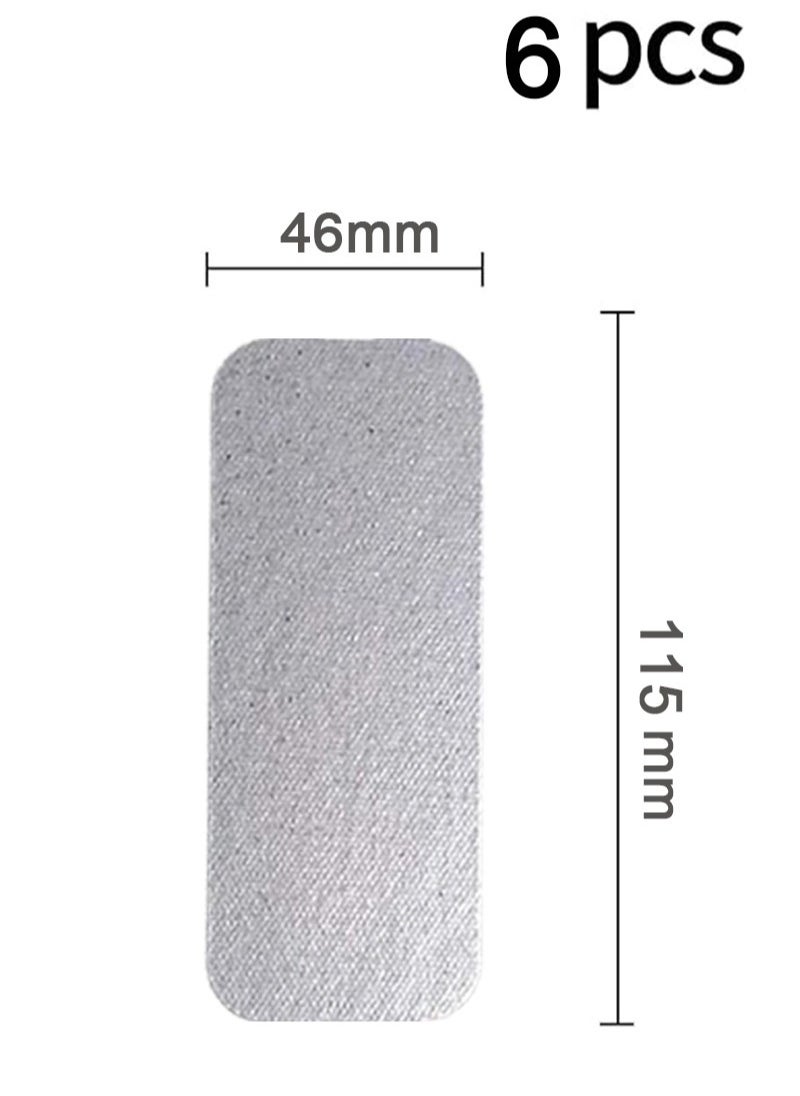 Apustim 6 Pieces Microwave Oven Parts Waveguide Cover Universal Mica Sheet Microwave Oven Repair Parts Suitable for Kitchen Home Office Restaurant（115mmX46mm）  - Image 4