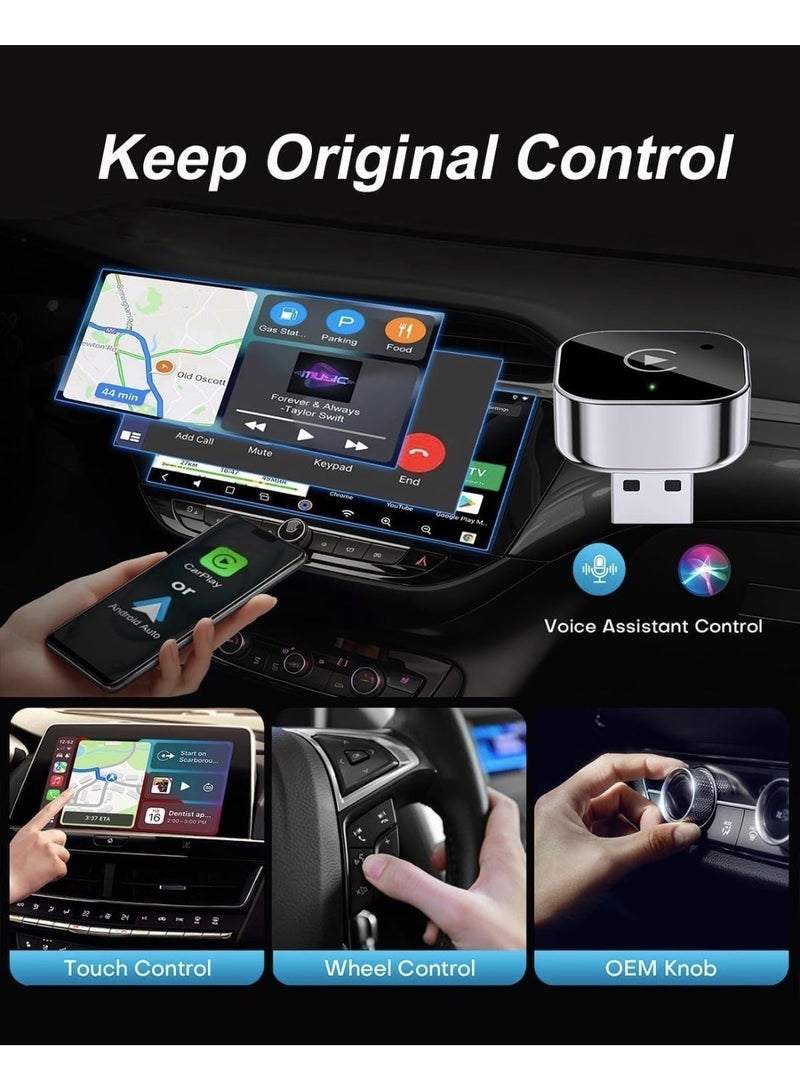 CGS Wireless CarPlay & Android Auto Adapter Plug & Play With USB connection - Image 4