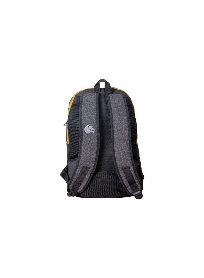 DSC Impulse School Backpack (Grey/Yellow) - Image 3
