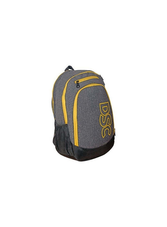 DSC Impulse School Backpack (Grey/Yellow) - Image 1