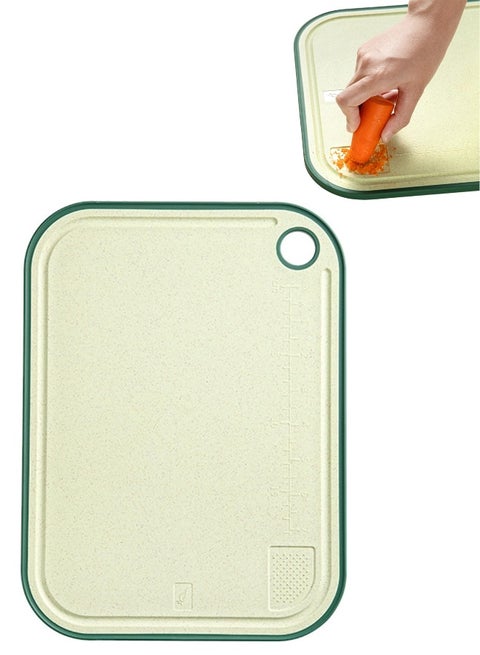 Chopping Board Multifunctional Cutting Board 32CM, Household  Meat Cutting Board Non-slip, Cutting Board Plastic Panel, Double-sided Cutting Board-multicolor
