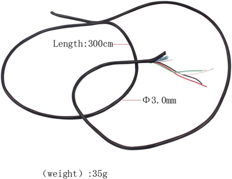 comfrt Shielded Guitar Wire 4 Conductor Wiring Hookup Guitar Instruments Accessories - Image 2